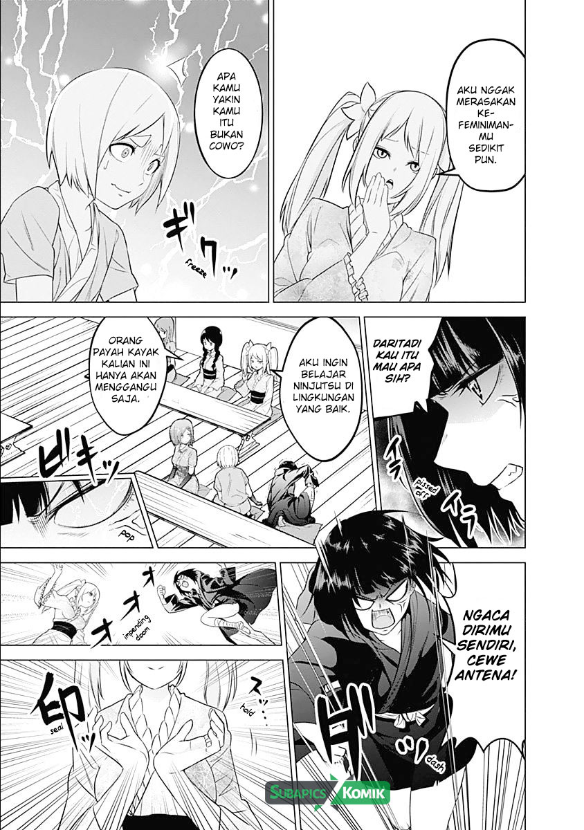 Kunoichi no Ichi Chapter 04 Bahasa Indonesia